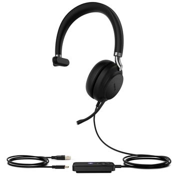 Yealink UH38 Mono Teams - Verkabelt & Kabellos - Büro/Callcenter - 20 - 20000 Hz - 110 g - Kopfhörer - Schwarz von LumaTech