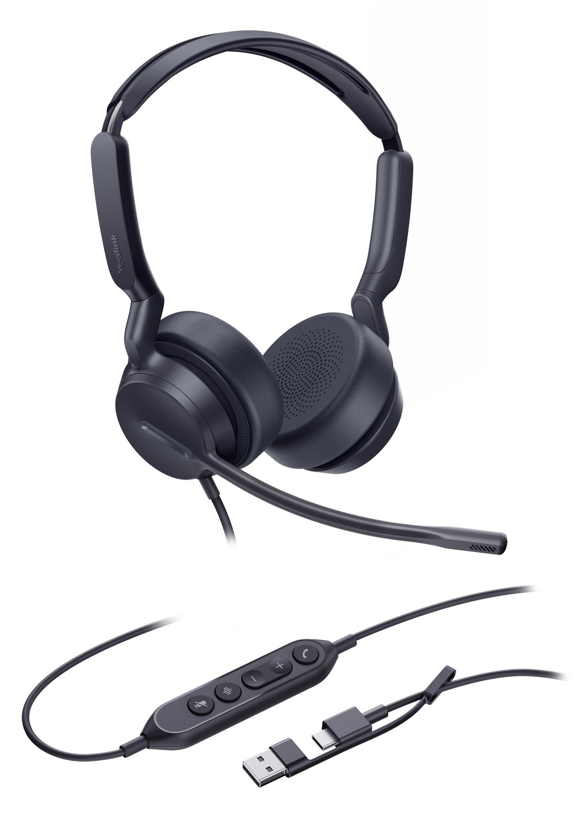 Yealink UH42 Dual - Headset - On-Ear - kabelgebunden