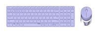 Rapoo 9750M - Kabellos - RF Wireless + Bluetooth - Scherenschalter - Lila - Maus enthalten - TL: Deutsch, QWERTZ von LumaTech