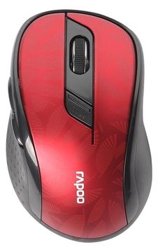 Rapoo M500 Silent - Maus - optisch - 6 Tasten - kabellos - 2.4 GHz, Bluetooth 4.0, Bluetooth 3.0 von LumaTech
