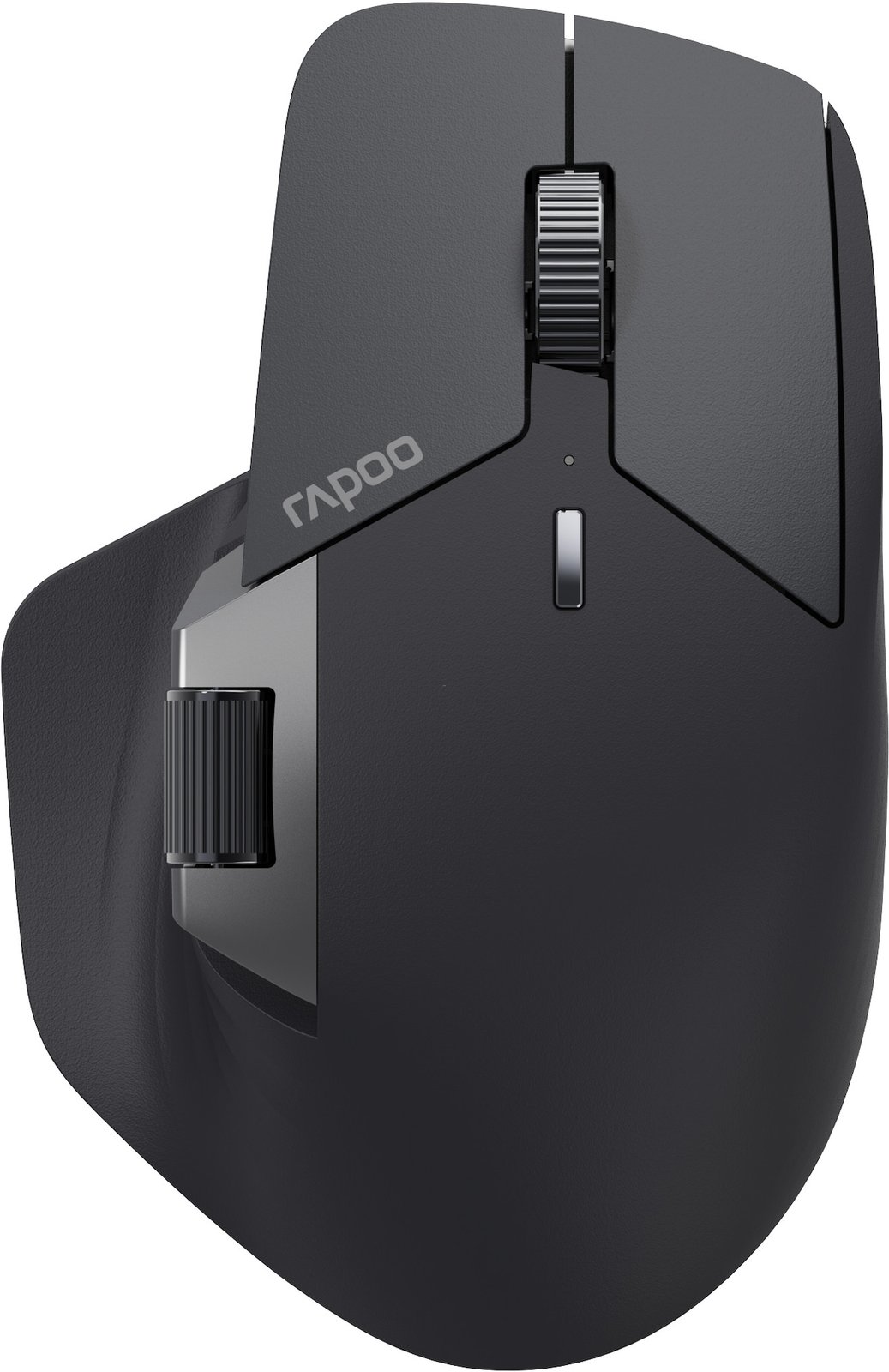 Rapoo MT760L - rechts - Optisch - RF Wireless + Bluetooth - 3200 DPI - Schwarz - Grau