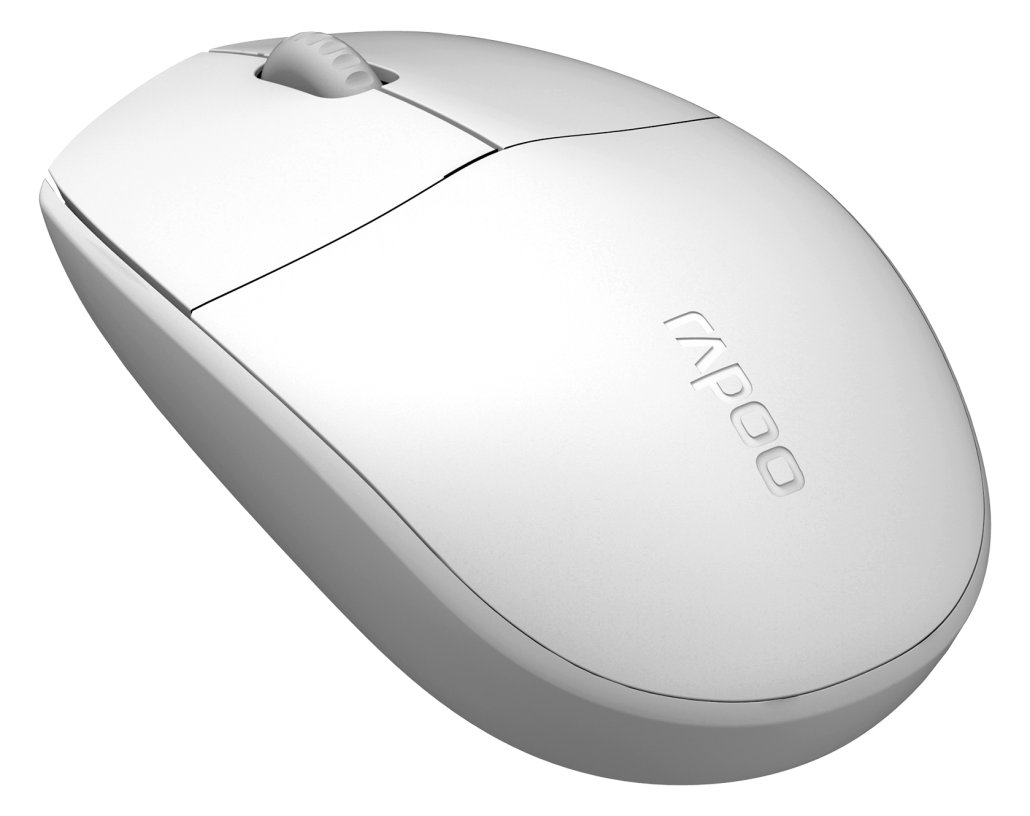 Rapoo N100 - Beidhändig - Optisch - 1600 DPI - Weiß