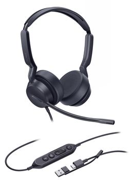 Yealink UH42 Dual - Headset - On-Ear - kabelgebunden von LumaTech