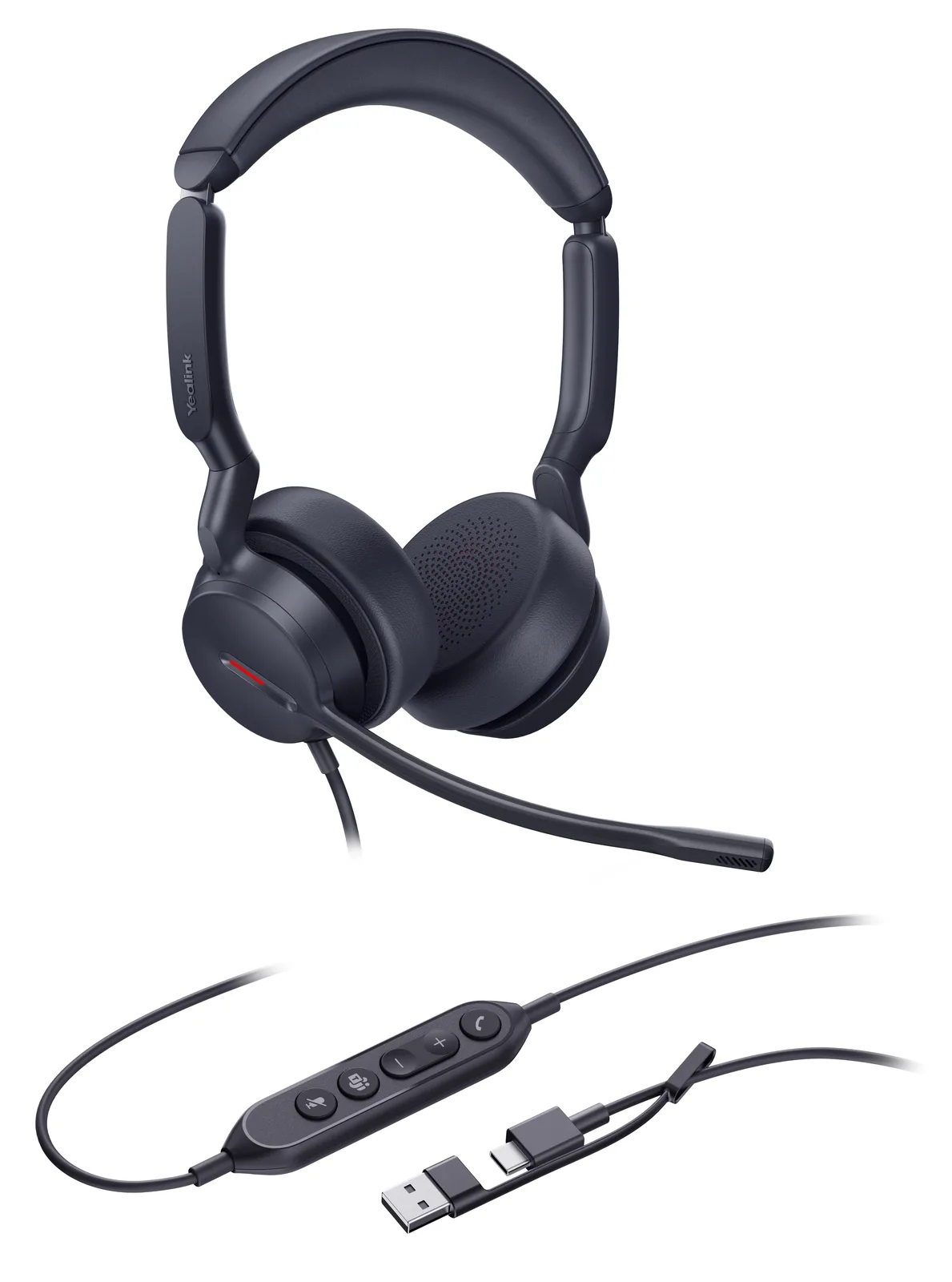 Yealink UH44 Dual - Headset - On-Ear - kabelgebunden, Ansicht 2