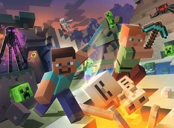Ravensburger Kinderpuzzle Minecraft 100 Teile XXL