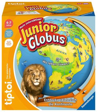 Ravensburger tiptoi Mein interaktiver Junior Globus von LumaTech