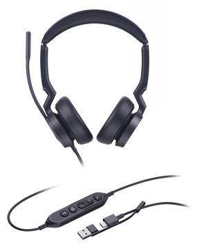 Yealink UH46 Dual - Headset - On-Ear - kabelgebunden von LumaTech