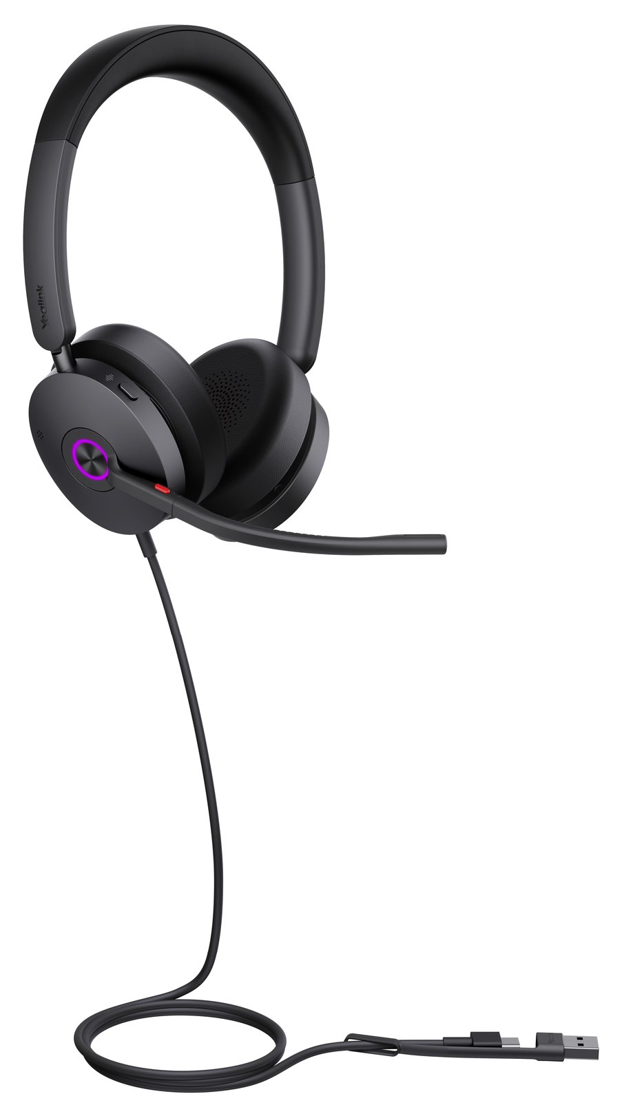 Yealink UH48 Dual UC USB-C/A USB Headset - 20 KHz