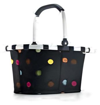 Reisenthel carrybag XS - Einkaufswagen - Schwarz - Orange - Gelb - Polyester - Muster - Punktmuster - 5 l von LumaTech