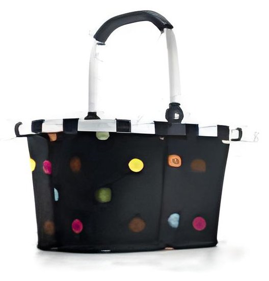 Reisenthel carrybag XS - Einkaufswagen - Schwarz - Orange - Gelb - Polyester - Muster - Punktmuster - 5 l