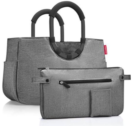 Reisenthel Loopshopper M - Einkaufswagen - Grau - Polyester - Monochromatisch - 12 l - 400 mm