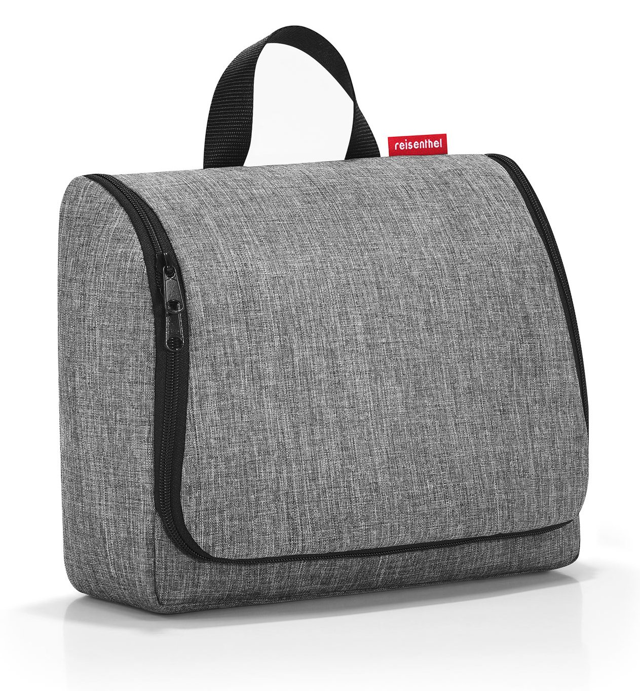 Reisenthel toiletbag XL - Polyester - Grau - Monochromatisch - Reißverschluss - 4 l - 280 mm