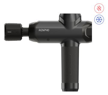 RENPHO Massage Gun Power + Thermacool black Schwarz von LumaTech
