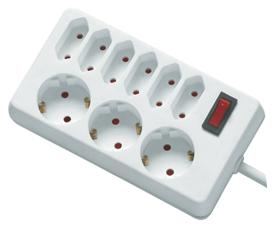 REV Ritter REV Supra-Line - Steckdosenleiste 3+6-fach - 250V von LumaTech