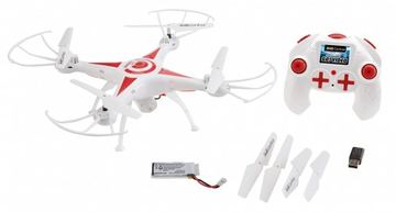 Revell GO! Video - 4 Rotoren - 30 m - 380 mAh - Rot - Weiß von LumaTech