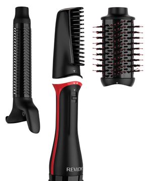 Revlon RVDR5333E - Multistyler - Warm - Tasten - Alle Haare - 90 °C - Schwarz - Rot von LumaTech