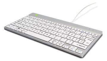 R-Go Compact Break - Tastatur - mit integrierter Pauseanzeige - TL: Französisch, AZERTY von LumaTech