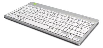 R-Go Ergonomische Tastatur Compact break - Tastatur - TL: Französisch, AZERTY - Weiß von LumaTech
