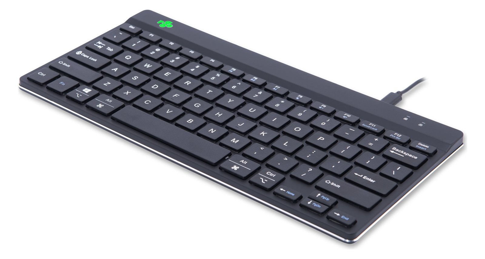 R-Go Ergonomische Tastatur Compact break - Tastatur - TL: US, QWERTY