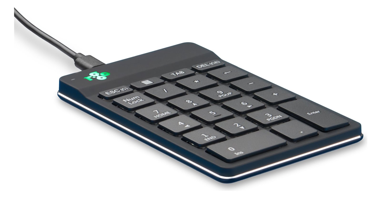 R-Go Numpad Break - Tastenfeld - USB-C - Schwarz