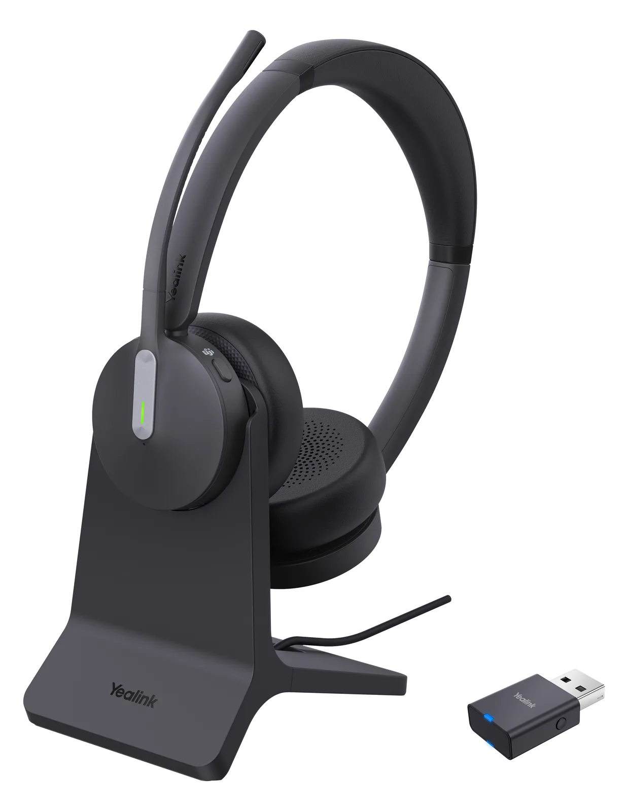 Yealink WH64 Dual - Headset - On-Ear - DECT / Bluetooth, Ansicht 2