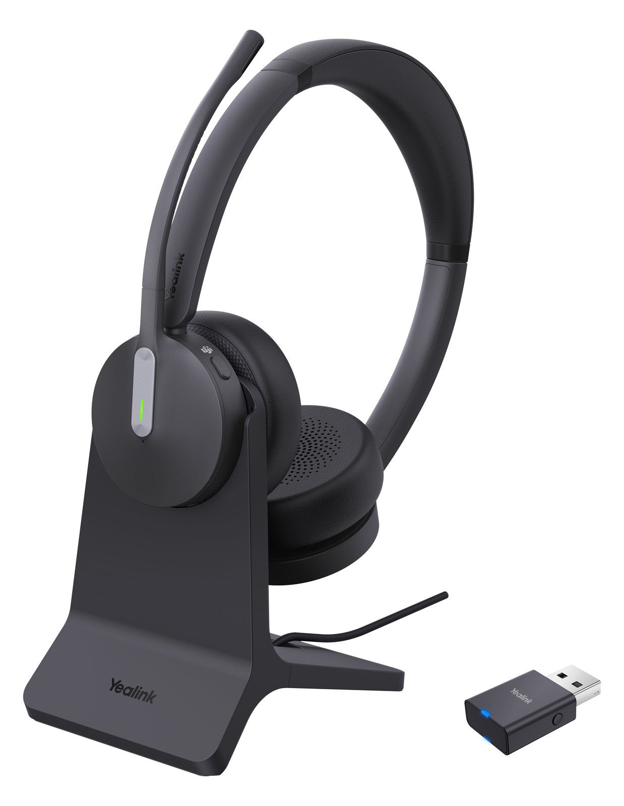 Yealink WH64 Dual - Headset - On-Ear - DECT / Bluetooth