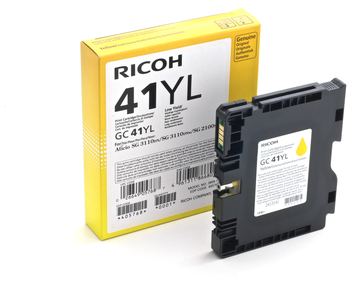 Ricoh GC 41YL - Low Yield - Gelb - original - Tintenpatrone von LumaTech
