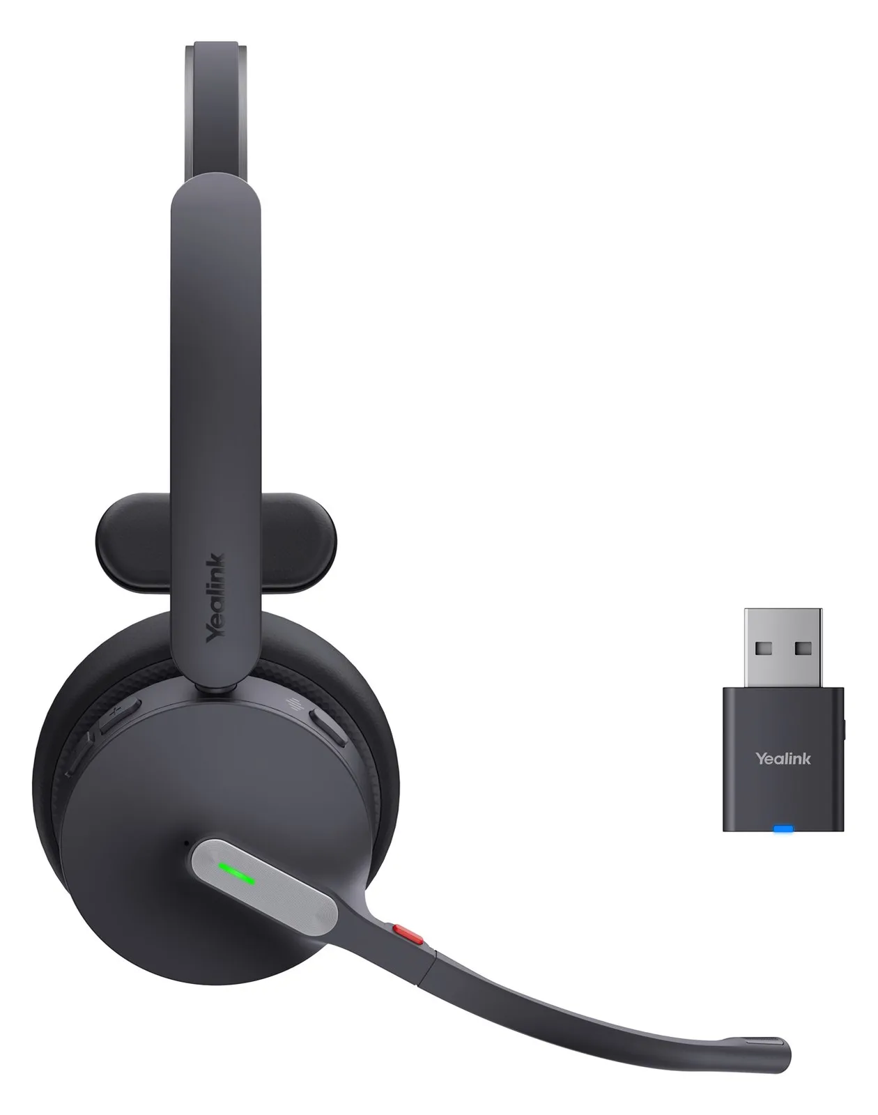 Yealink WH64 Hybrid Mono - Headset - On-Ear - DECT / Bluetooth, Ansicht 3