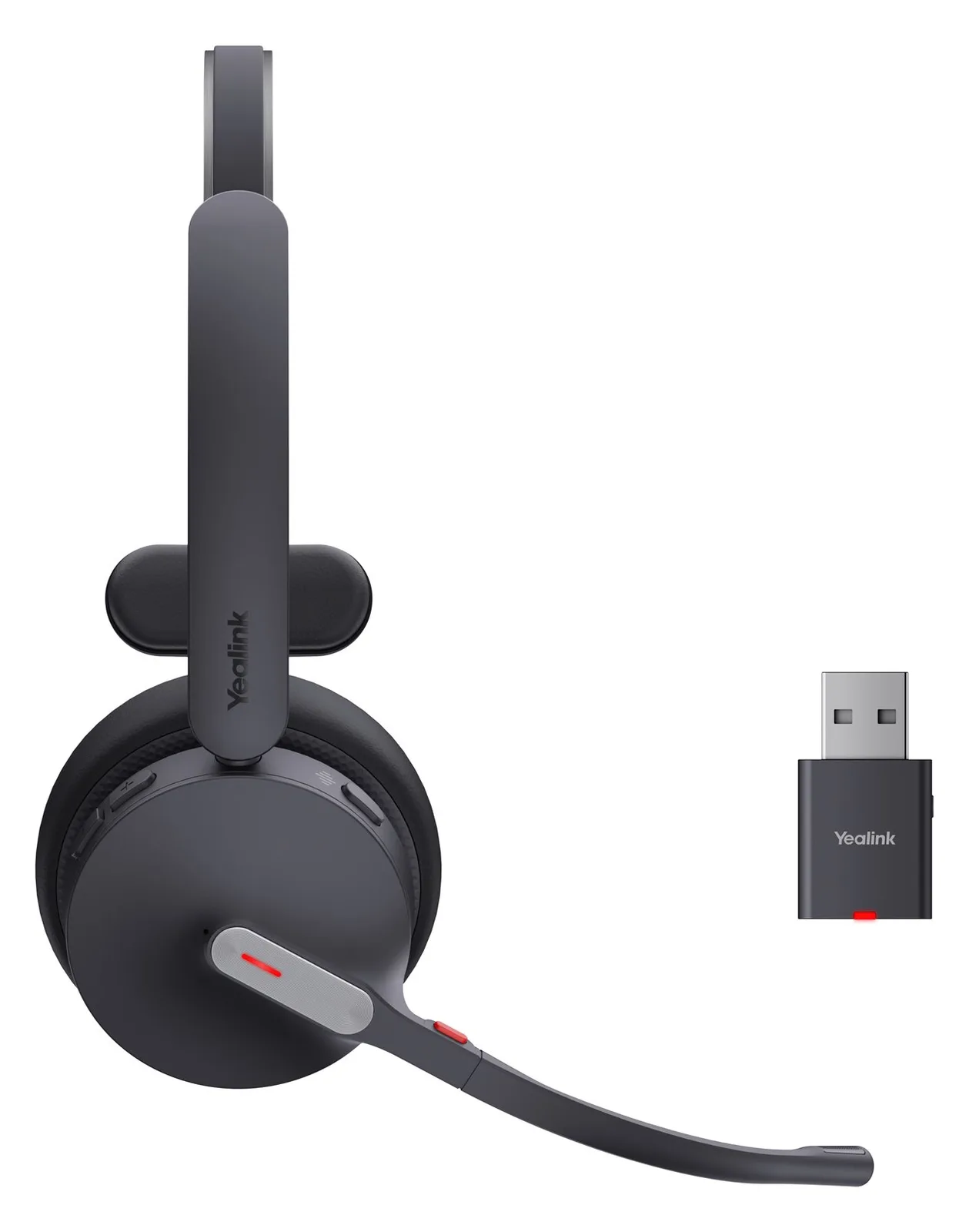 Yealink WH64 Hybrid Mono - Headset - On-Ear - DECT / Bluetooth, Ansicht 4