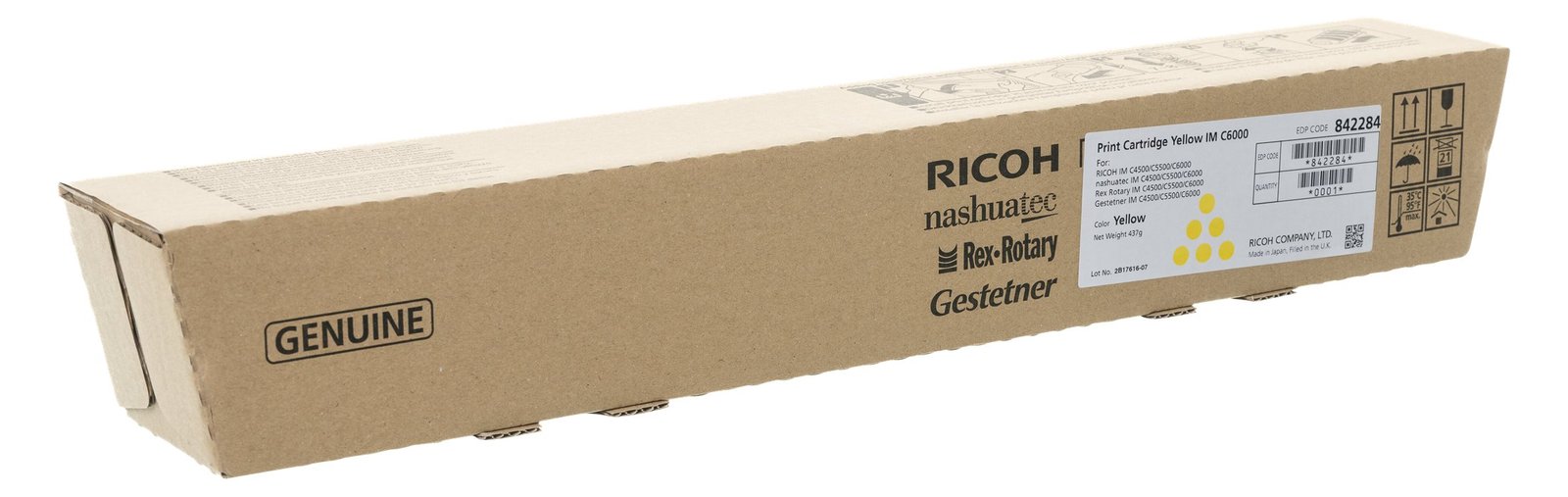 Ricoh Gelb - Original - Tonerpatrone - für Lanier MP C6000