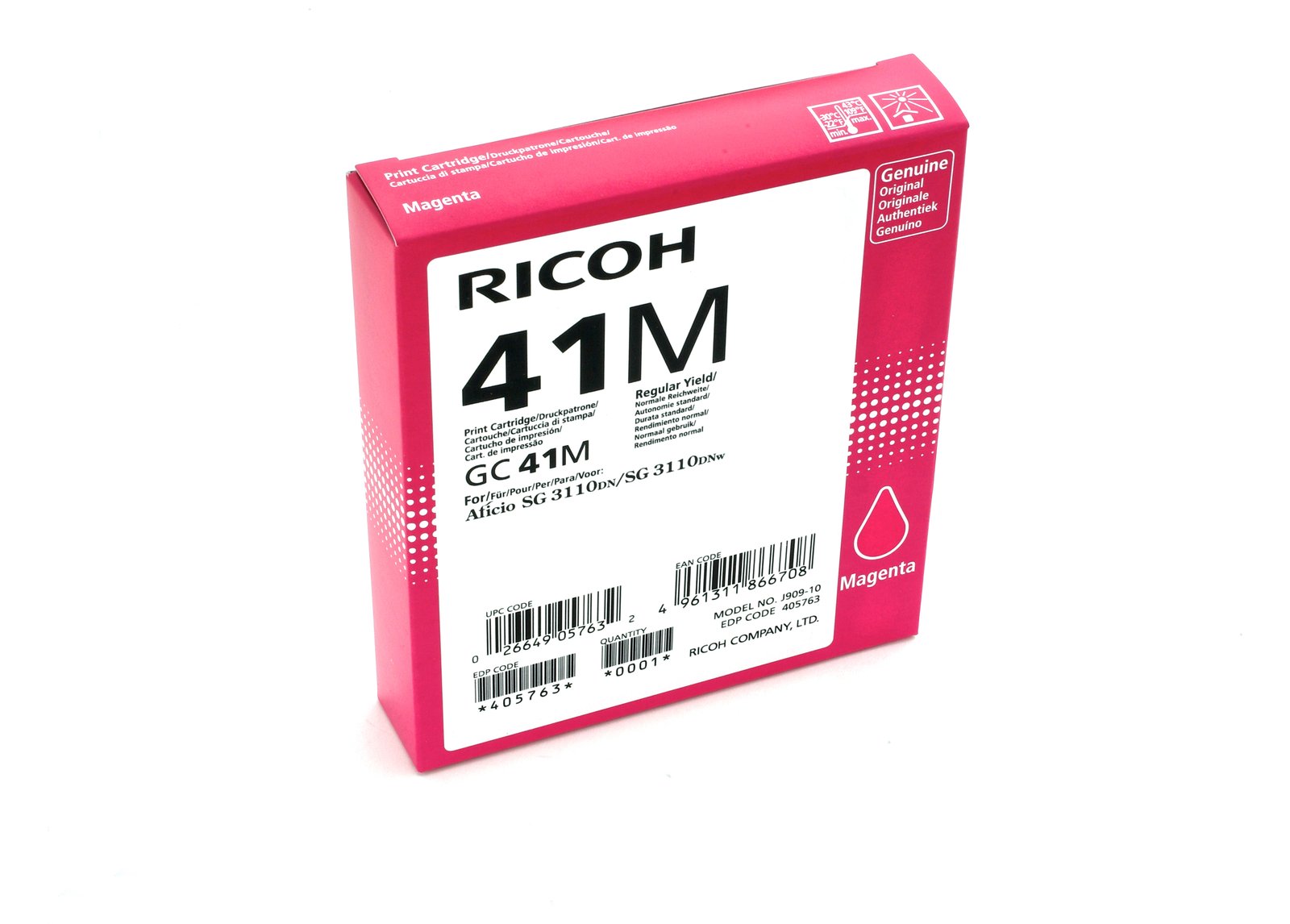 Ricoh Magenta - Original - Tintenpatrone - für Ricoh Aficio SG 3100