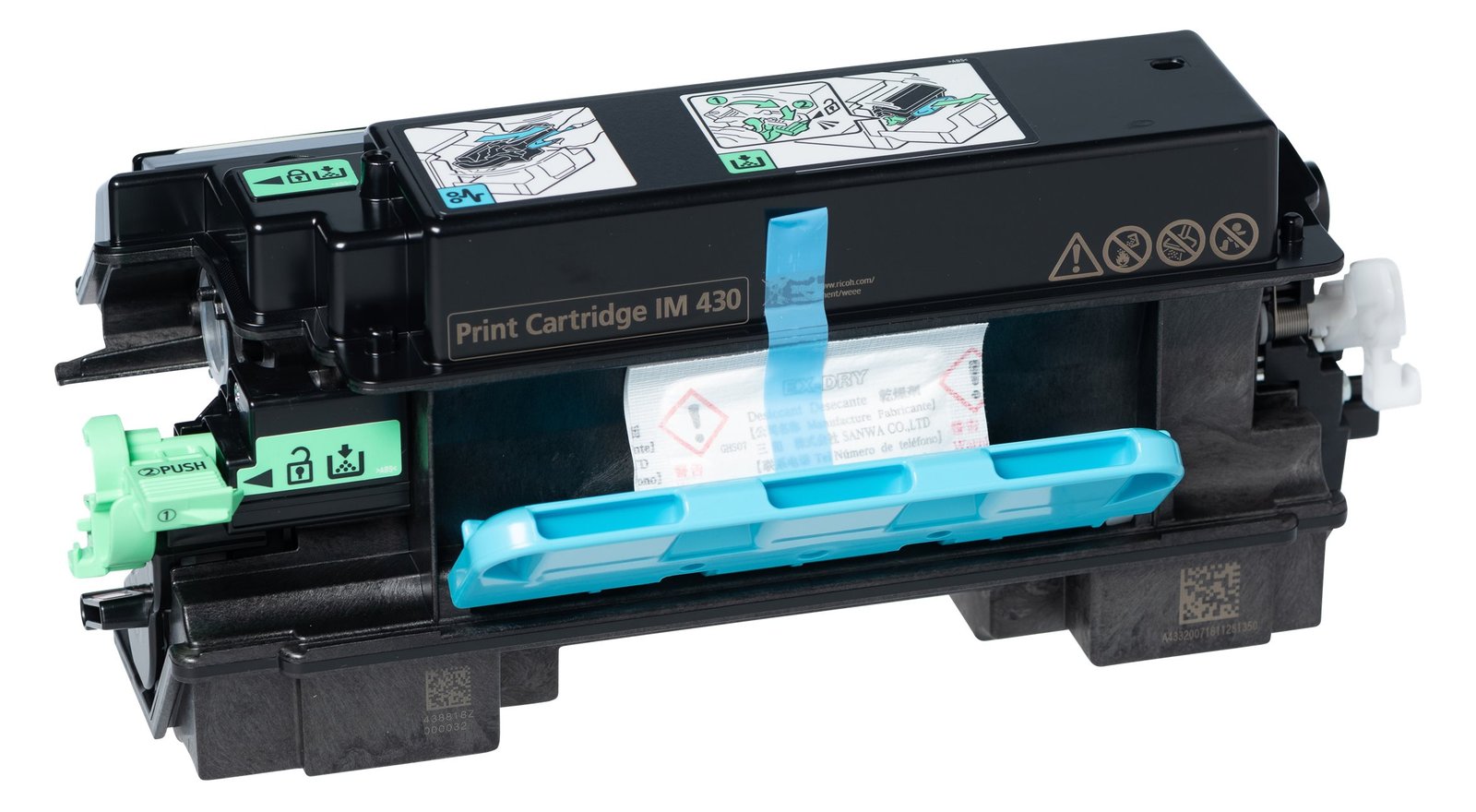 Ricoh Schwarz - original - Tonerpatrone - für