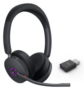 Yealink WH68 Hybird - Headset - On-Ear - DECT / Bluetooth von LumaTech