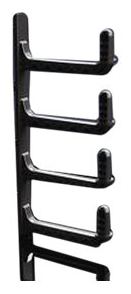 Rittal Rack-Kabelführung-Finger-Kit - RAL 9005 von LumaTech