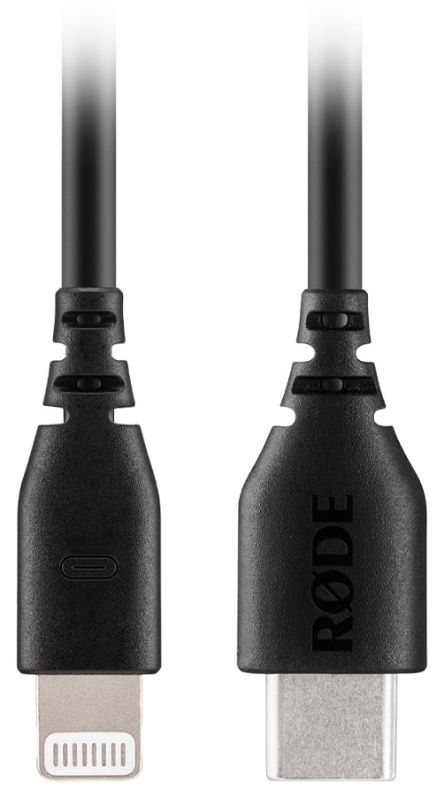 RODE RØDE SC21 - 0,3 m - Lightning - USB C - Männlich - Männlich - Schwarz von LumaTech