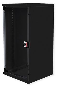 ROLINE 10 Zoll Wandgehäuse 12 HE 312x300 BxT schwarz - Wandgehäuse von LumaTech