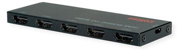ROLINE 14013557 - HDMI Splitter 4 Port Ultra Slim - KVM-Umschalter - 4-Port von LumaTech