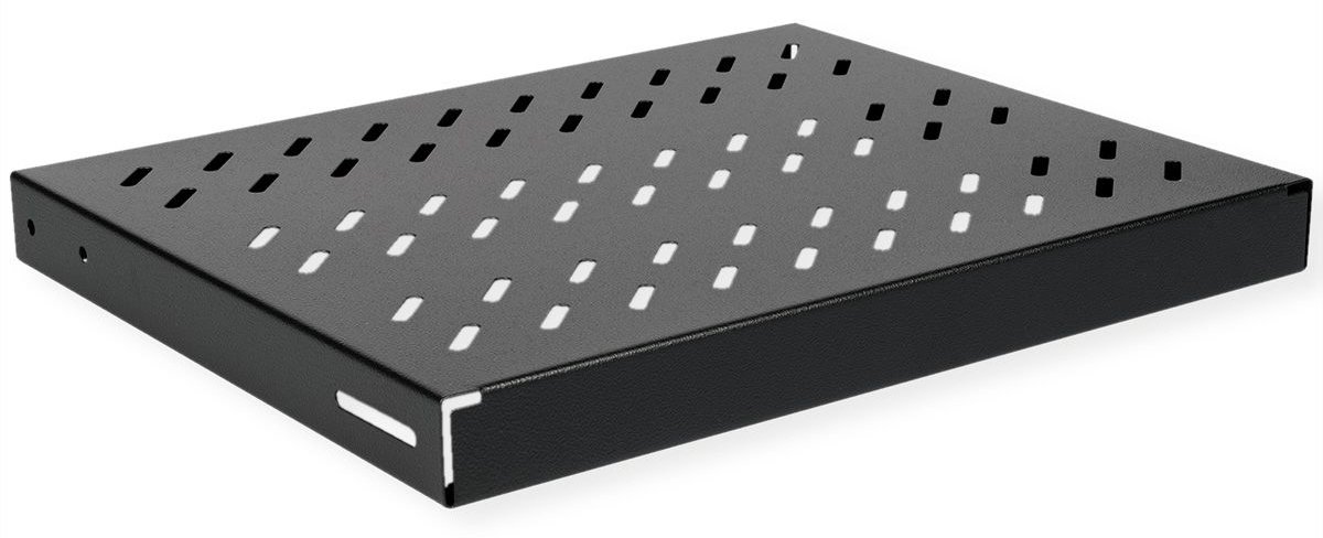 ROLINE 19 Zoll Fachboden 1 HE 350 T 50 kg schwarz