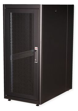 ROLINE 19 Zoll Serverschrank Basic 26 HE 600x1000 BxT perforiert schwarz von LumaTech