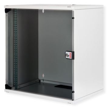 ROLINE 19 Zoll Wandgehäuse Basic 12 HE 540x400 BxT Bausatz grau - Wandgehäuse von LumaTech