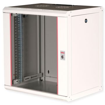 ROLINE 19 Zoll Wandgehäuse Pro 12 HE 600x450 BxT grau - Wandgehäuse von LumaTech