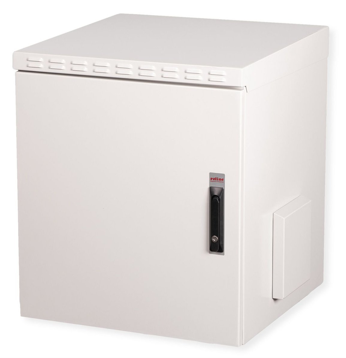 ROLINE 19 Zoll Wandgehäuse Pro 12 HE 600x600 BxT IP55 outdoor grau