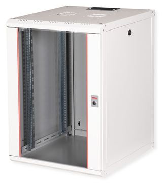 ROLINE 19 Zoll Wandgehäuse Pro 16 HE 600x600 BxT grau - Wandgehäuse von LumaTech