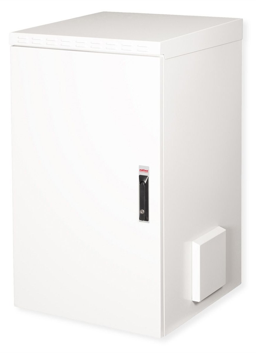 ROLINE 19 Zoll Wandgehäuse Pro 20 HE 600x600 BxT IP55 outdoor grau