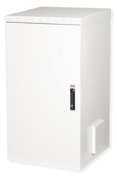 ROLINE 19 Zoll Wandgehäuse Pro 22 HE 600x600 BxT IP55 outdoor grau von LumaTech