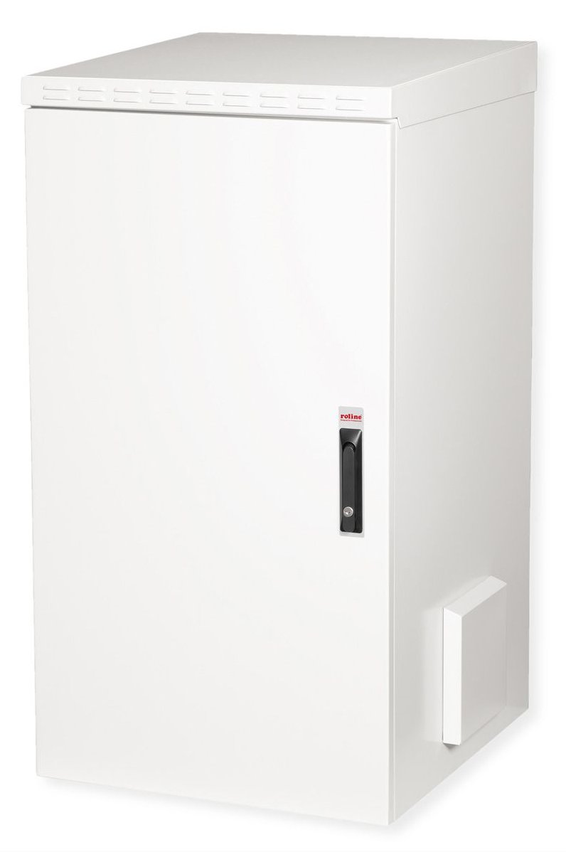 ROLINE 19 Zoll Wandgehäuse Pro 22 HE 600x600 BxT IP55 outdoor grau