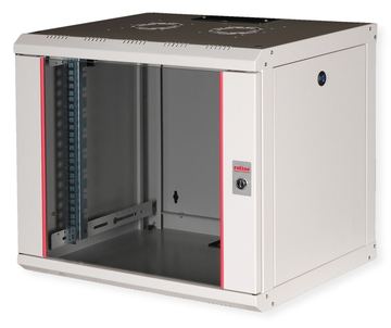 ROLINE 19 Zoll Wandgehäuse Pro 9 HE 450x600 BxT grau - Wandgehäuse von LumaTech