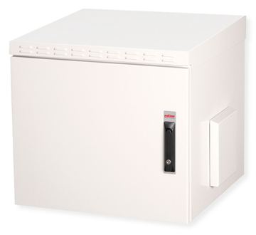 ROLINE 19 Zoll Wandgehäuse Pro 9 HE 600x600 BxT IP55 outdoor grau von LumaTech