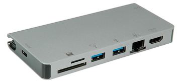 ROLINE Dockingstation - USB-C 3.2 - VGA, HDMI von LumaTech