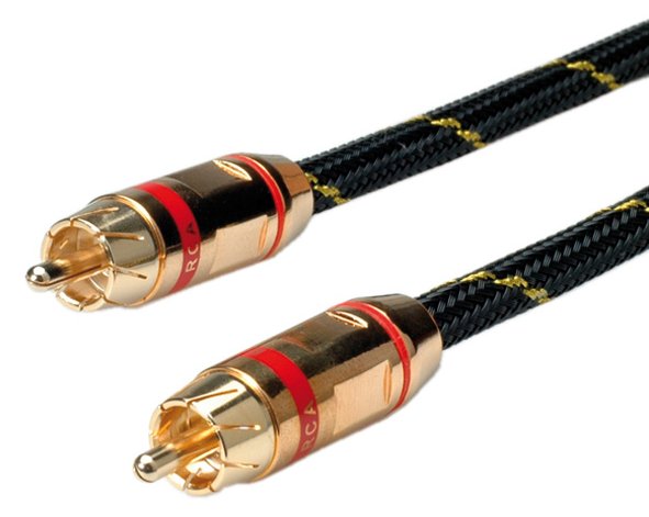 ROLINE Gold - Audiokabel - RCA (M) bis RCA (M) von LumaTech